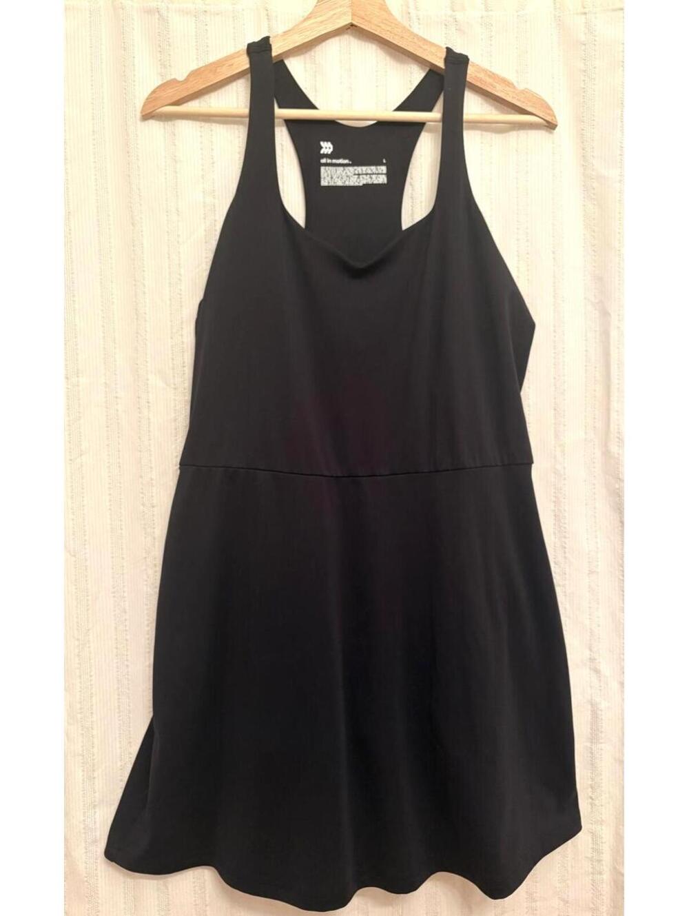 Target All In Motion Black Tennis Dress Size Large #athleisure #summer #sporty
